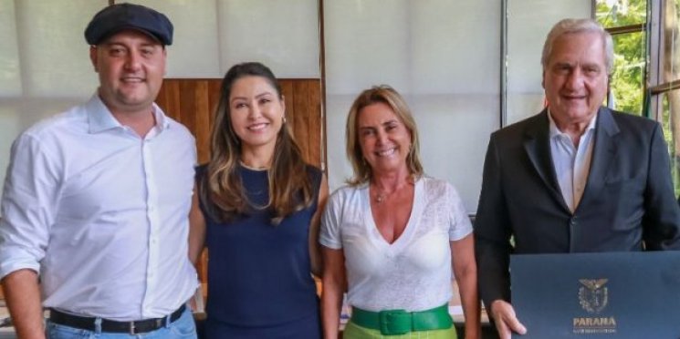 Cotait se reúne com o governador do Paraná, Ratinho Junior