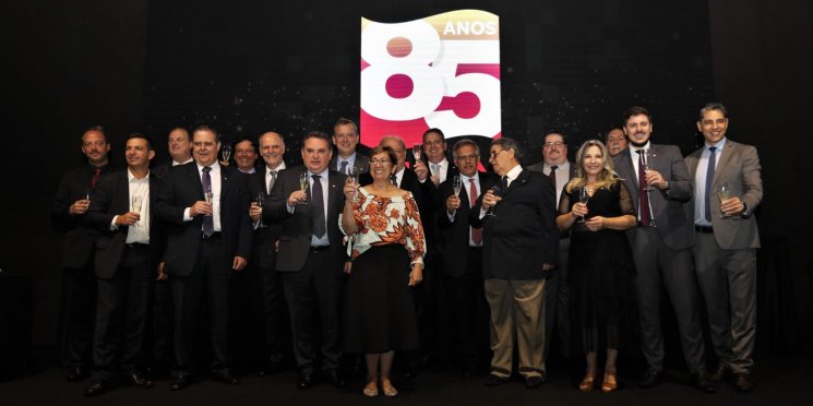 Jantar festivo marca o aniversário de 85 anos da ACISA Santo André