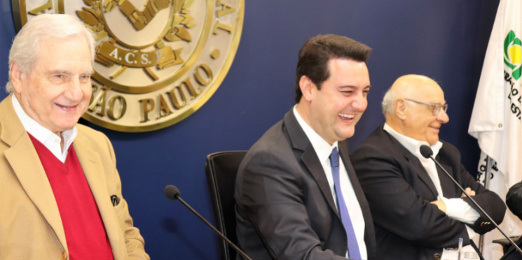 Na ACSP, governador Ratinho Junior defende a reforma administrativa e a simplificação de impostos