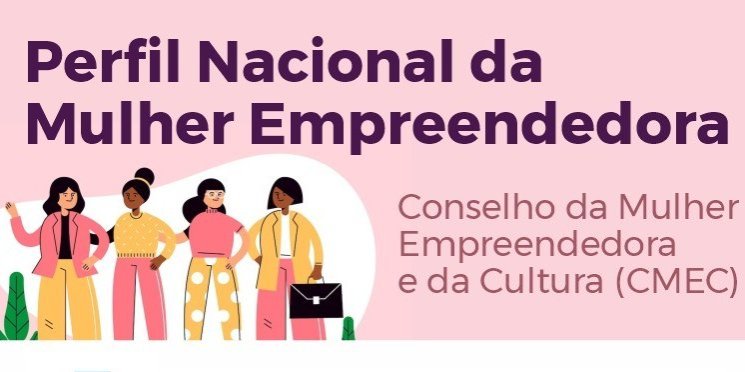 CMEC lança pesquisa nacional para traçar perfil do empreendedorismo feminino