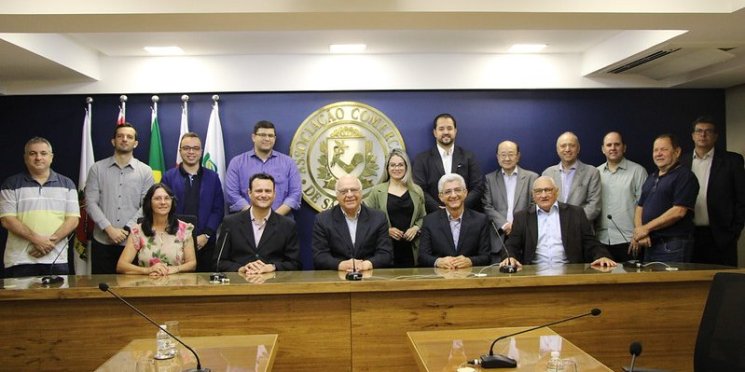ACSP São Paulo e Facesp recebem visita da Associação Comercial e Empresarial de Osvaldo Cruz