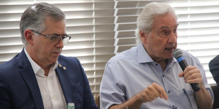 Cotait e presidente da Frente Parlamentar do Empreendedorismo debatem reforma tributária e atualização do teto do Simples