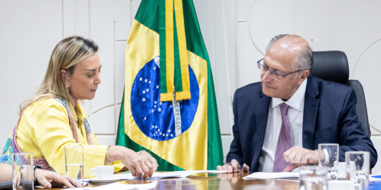 CMEC defende políticas públicas para fortalecer o empreendedorismo feminino em reunião com vice-presidente Alckmin