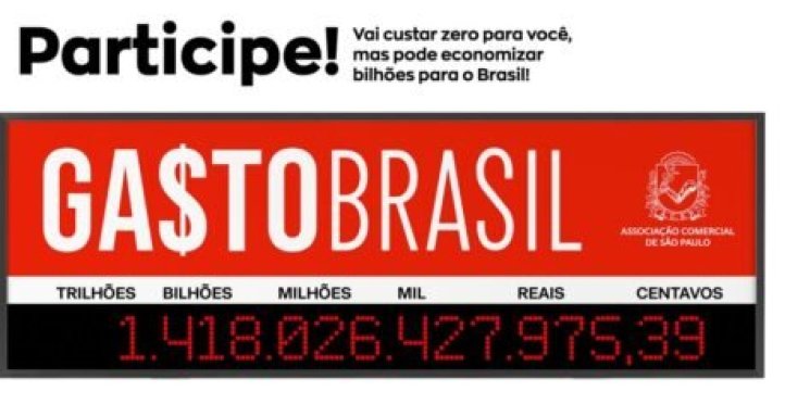 GA$TO BRASIL: nova ferramenta da Rede de Associações Comerciais vai dar transparência total aos gastos públicos