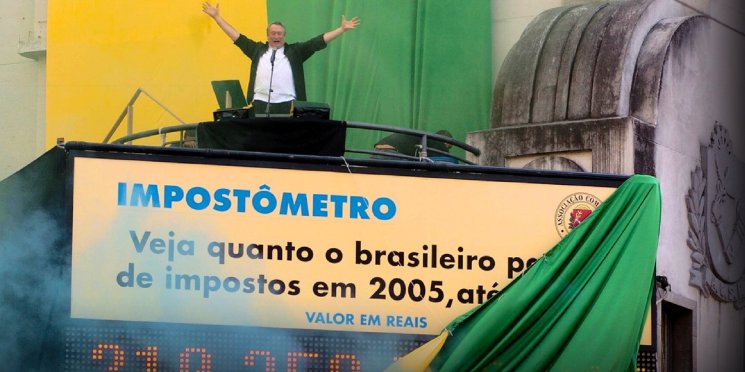 Nos 20 anos do Impostômetro, Rede de Associações Comerciais apresenta o Gasto Brasil