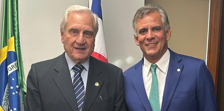 Cotait e presidente da CCJ da Câmara discutem pautas relevantes para o país