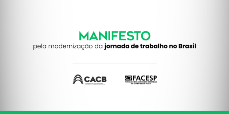 Manifesto propõe modernização da jornada de trabalho sem comprometer empregos